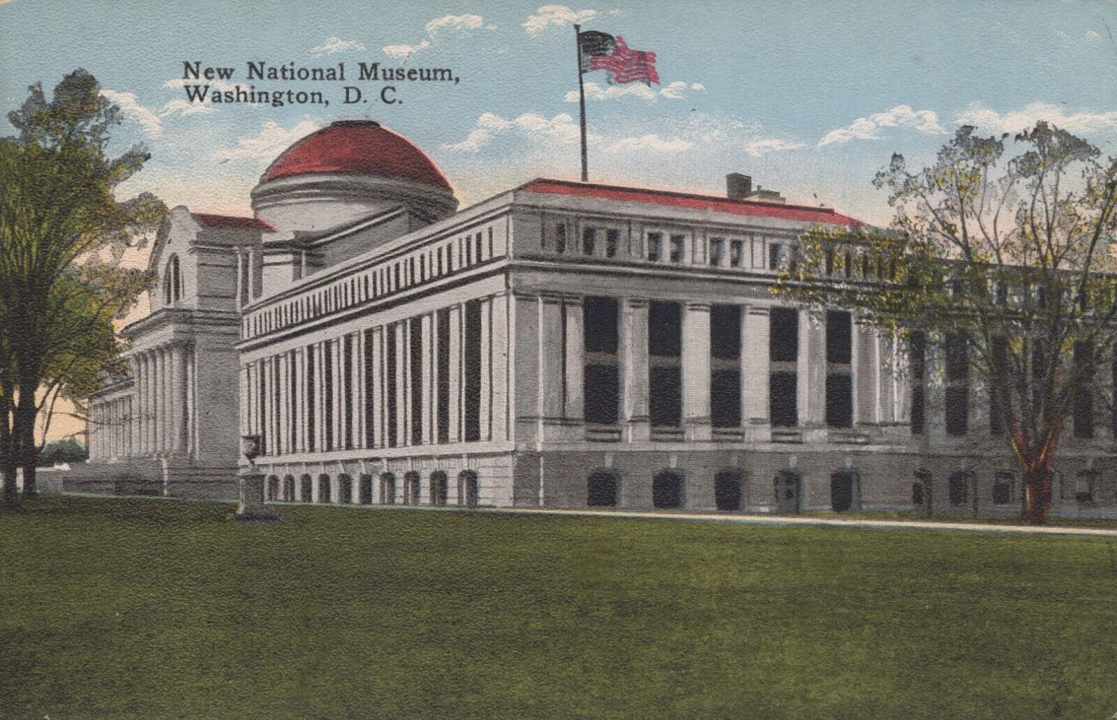 New National Museum Washington D.C. Vintage Divided Back Post Card
