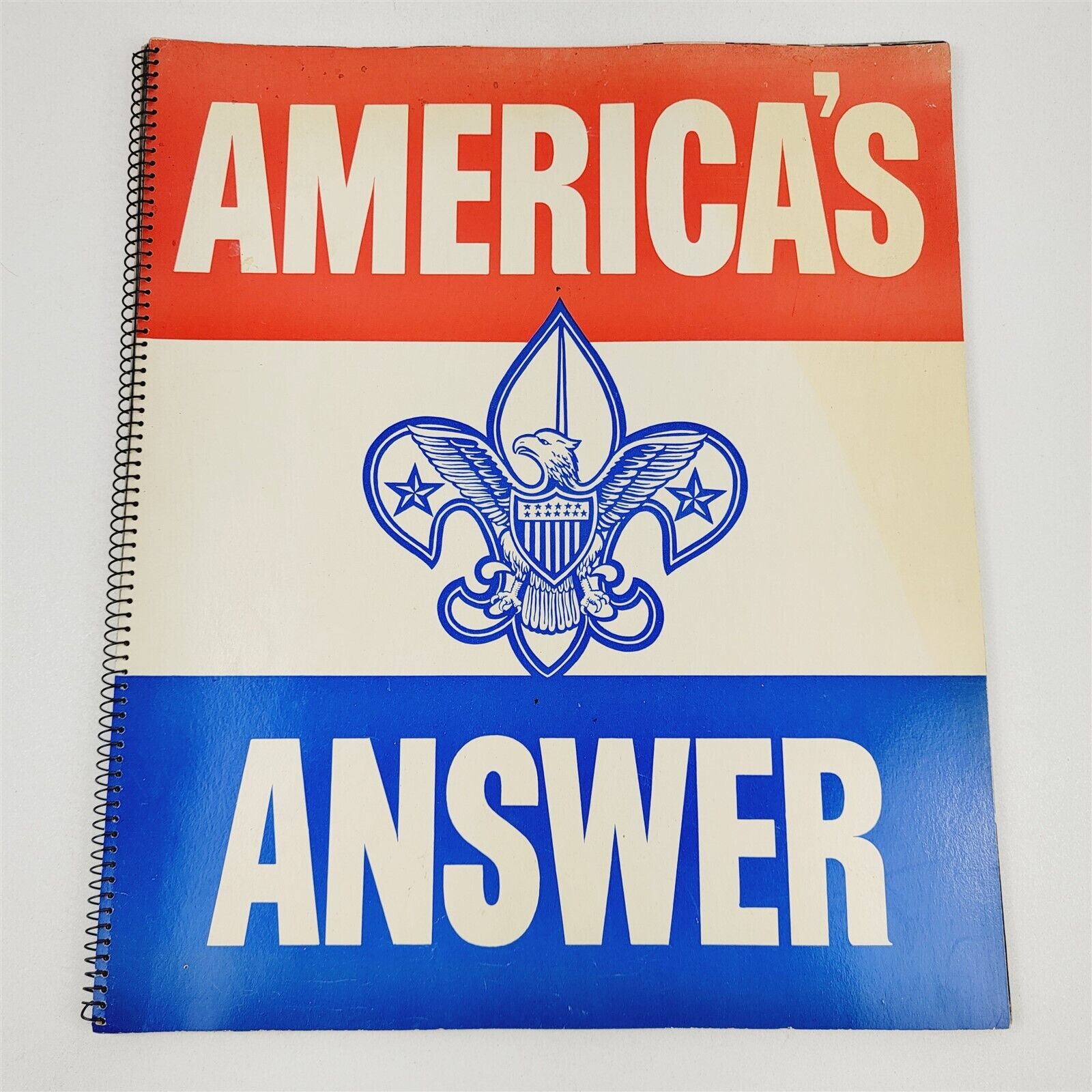 1935 BSA America\'s Answer Anti Communist 32 pg Picture Book 14x12\