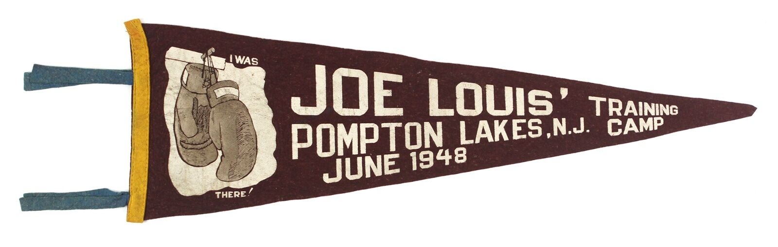 RARE 1948 Joe Louis Pompton Lakes,New Jersey Training Camp Full Size 25\
