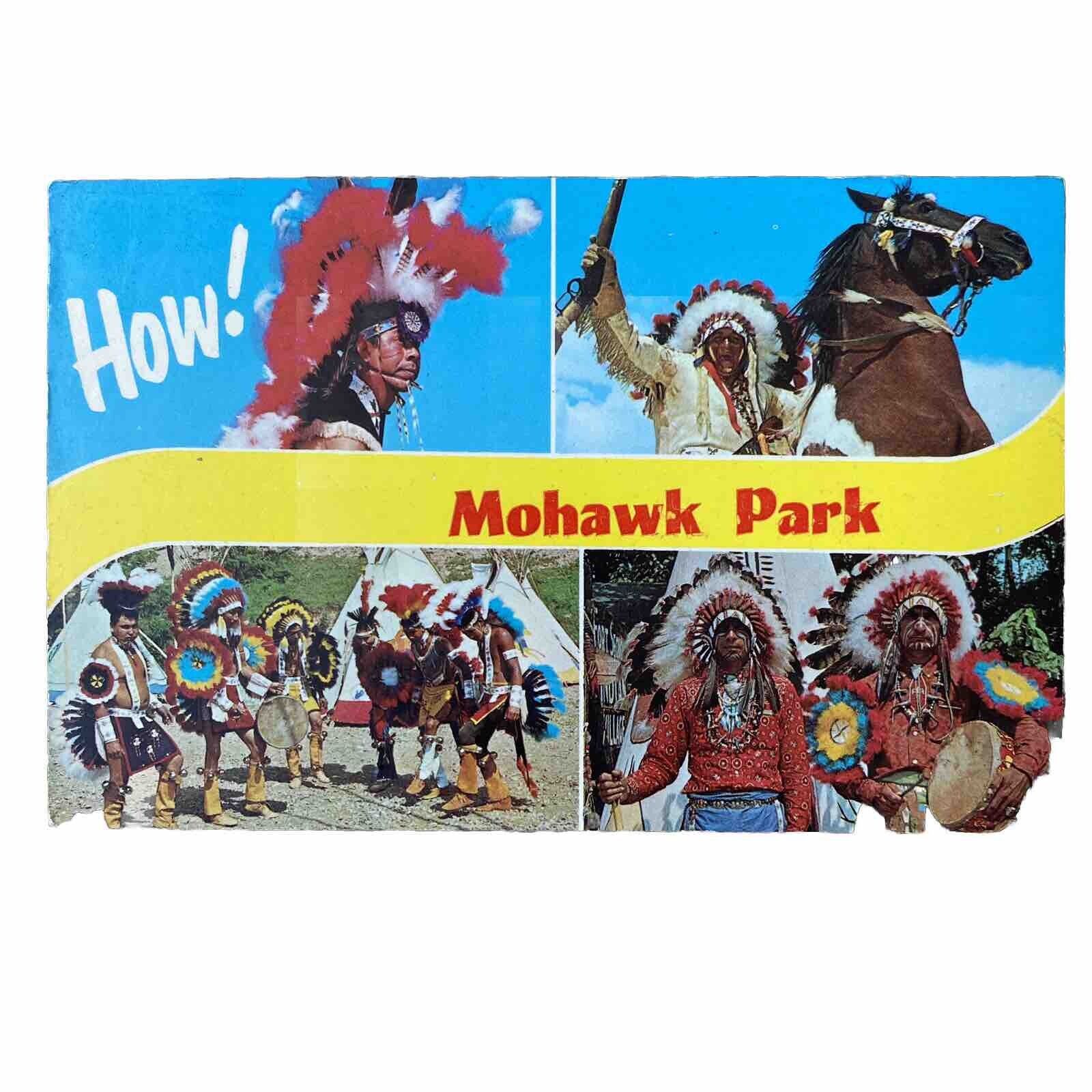 Mohawk Park vintage postcard circa 1968 Posted Oct 7, 1968 Charlemont MA 01339
