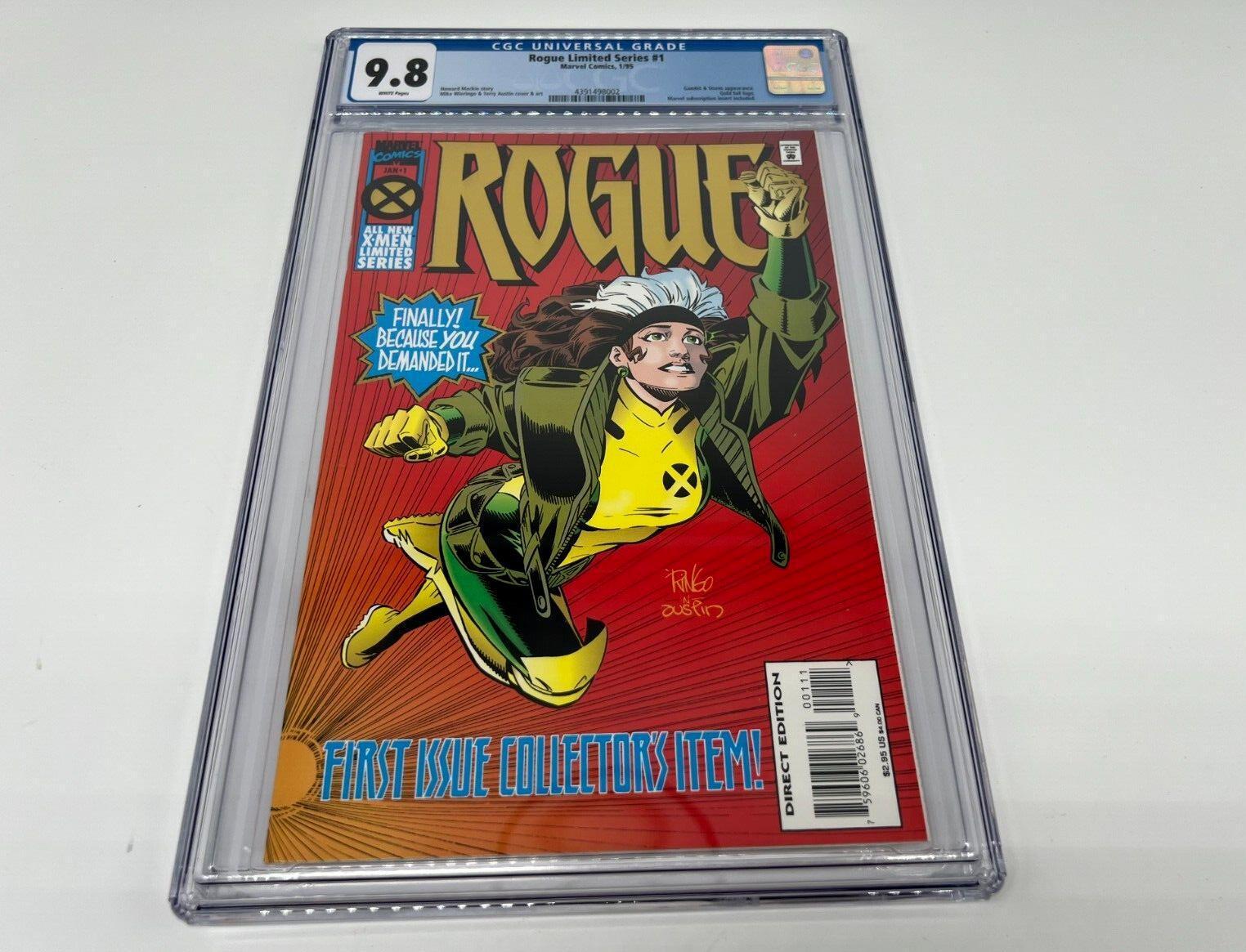 Rogue Limited Series #1 CGC 9.8 Howard Mackie Marvel 1995