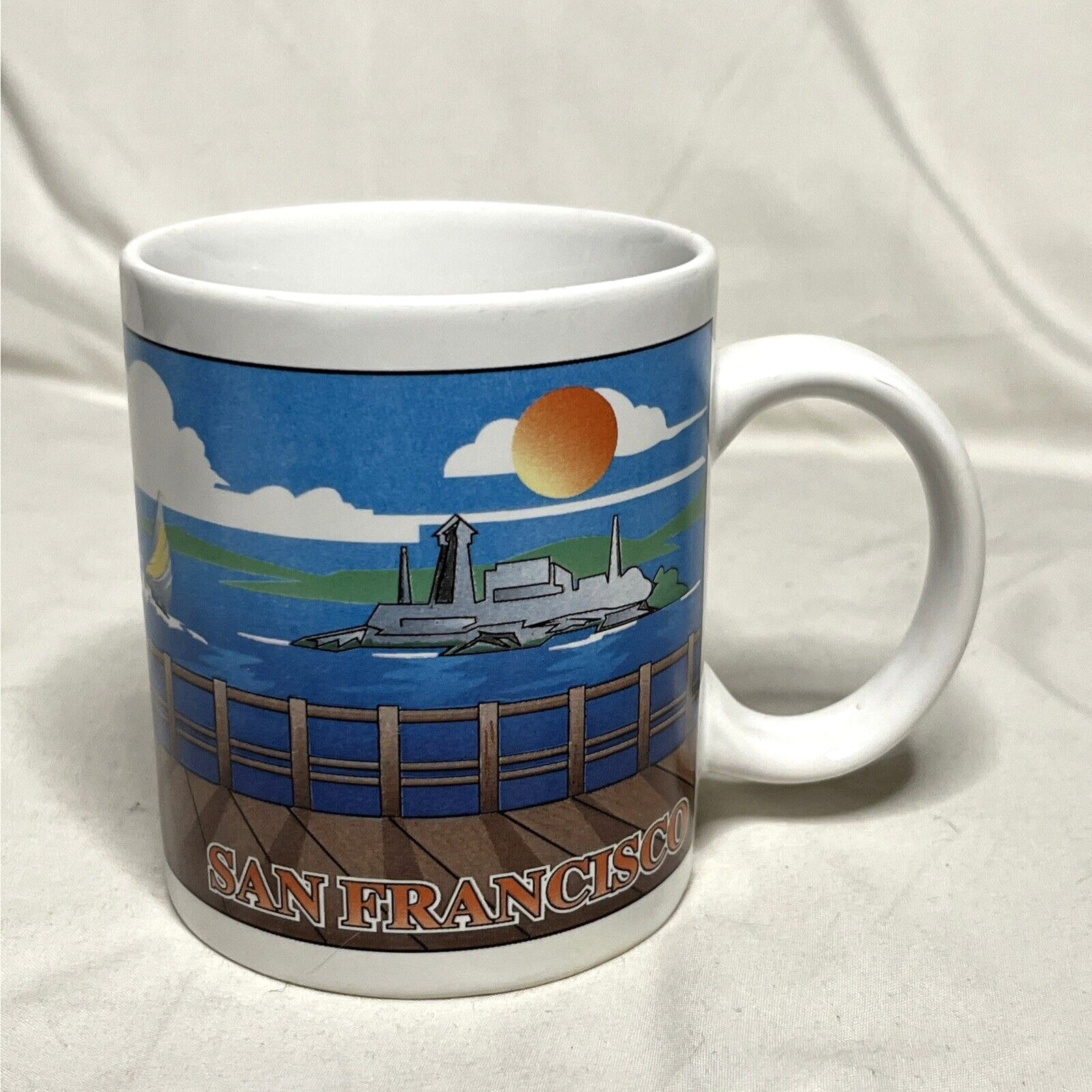 San Francisco Mug Gift Creations Vintage Travel 12 Oz Coffee Tea Ceramic 1994