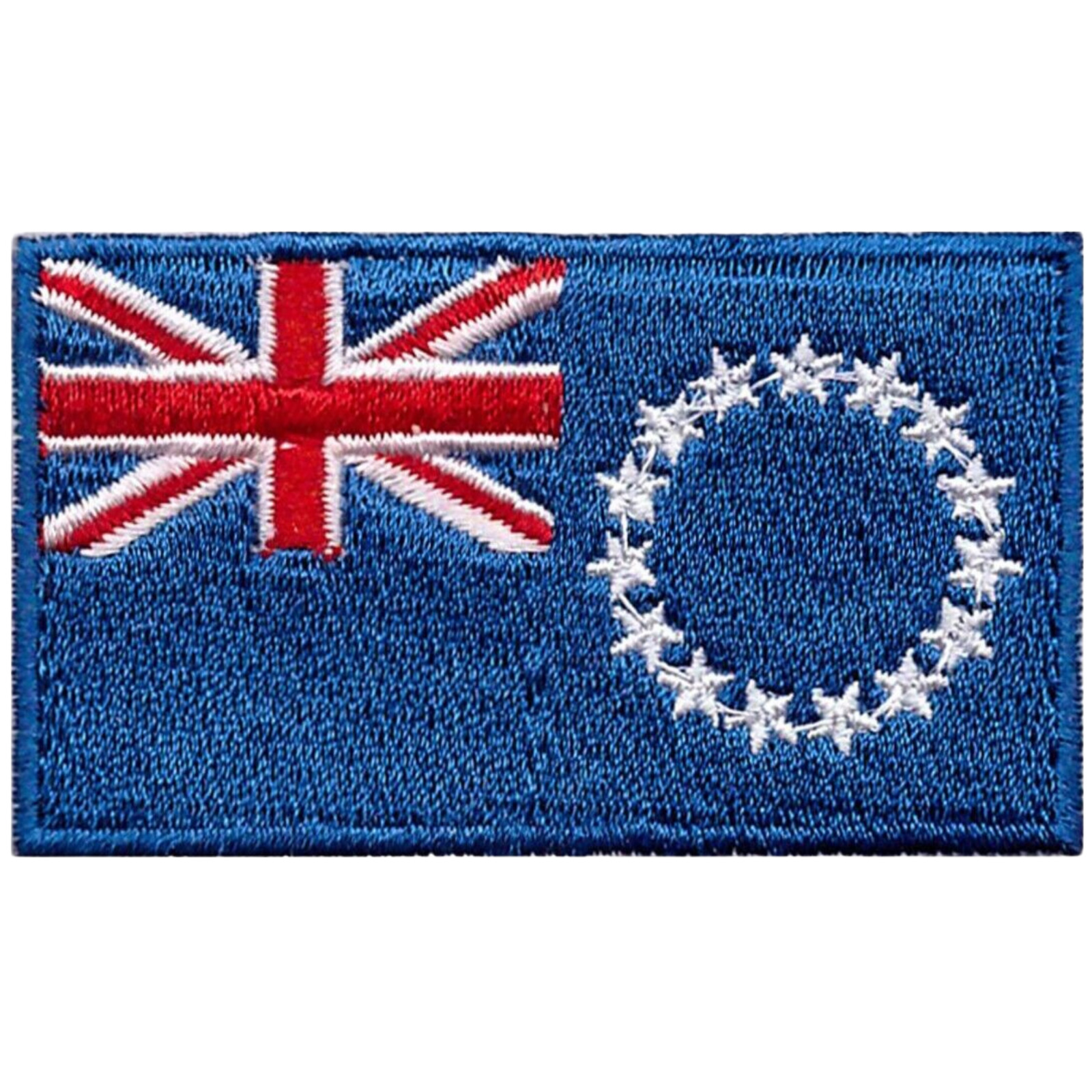 Cook Island National Country Flag Iron on Patch Embroidered Sew On International