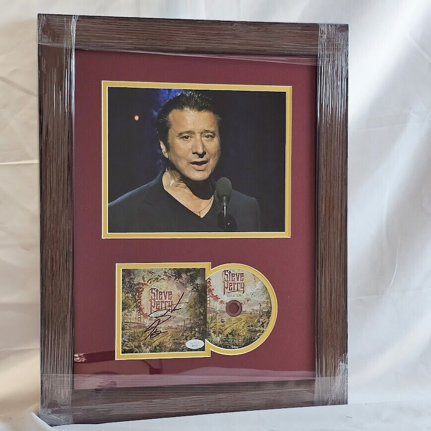 Steve Perry Signed Autographed Traces  CD JSA Certified COA  Framed Journey