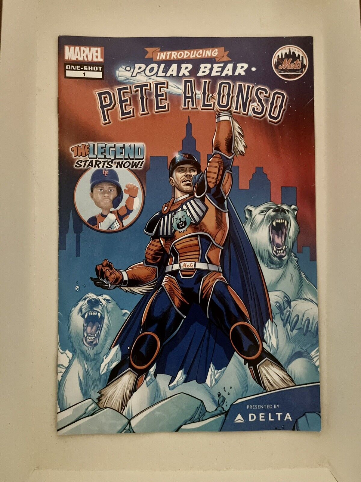 Marvel | Polar Bear Pete Alonso Comic | Limited Edition