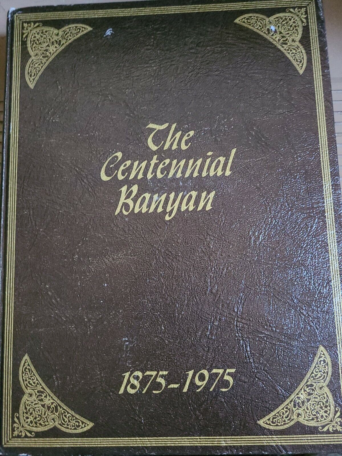 1975 Yearbook Brigham Young University Centennial Banyan With Vernon & Vance Law