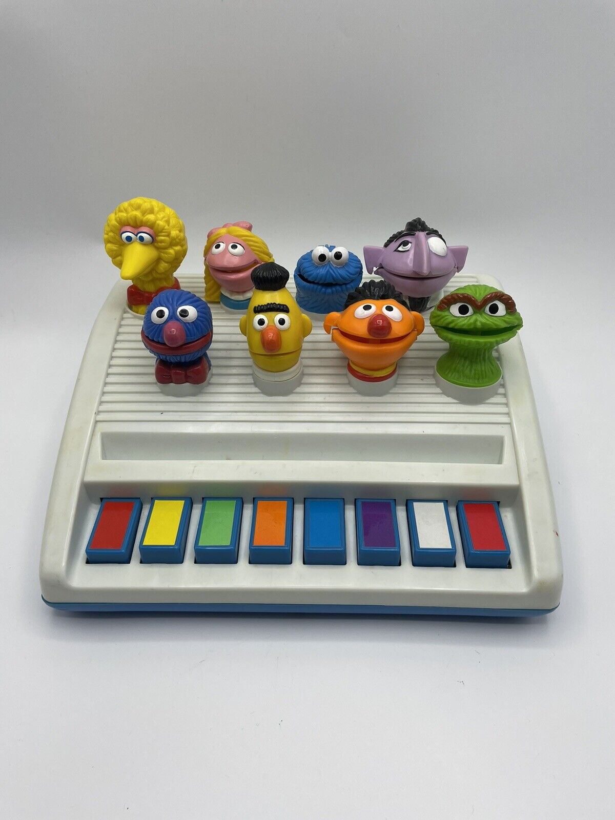 Vintage Sesame Street Toy SINGERS by LEWCO 3550 1988 Tested And Works
