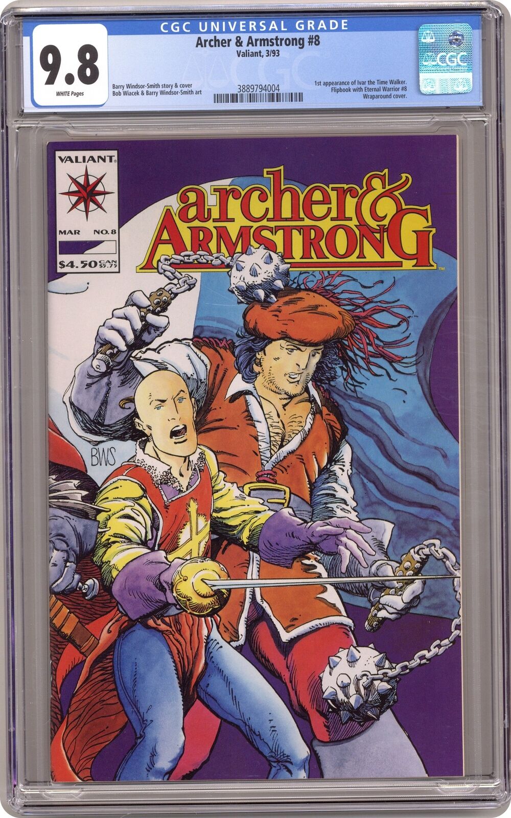 Archer and Armstrong #8 CGC 9.8 1993 3889794004