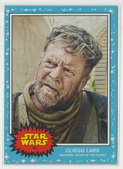 2019 Topps Star Wars Living Set - Cliegg Lars - Attack of the Clones #50
