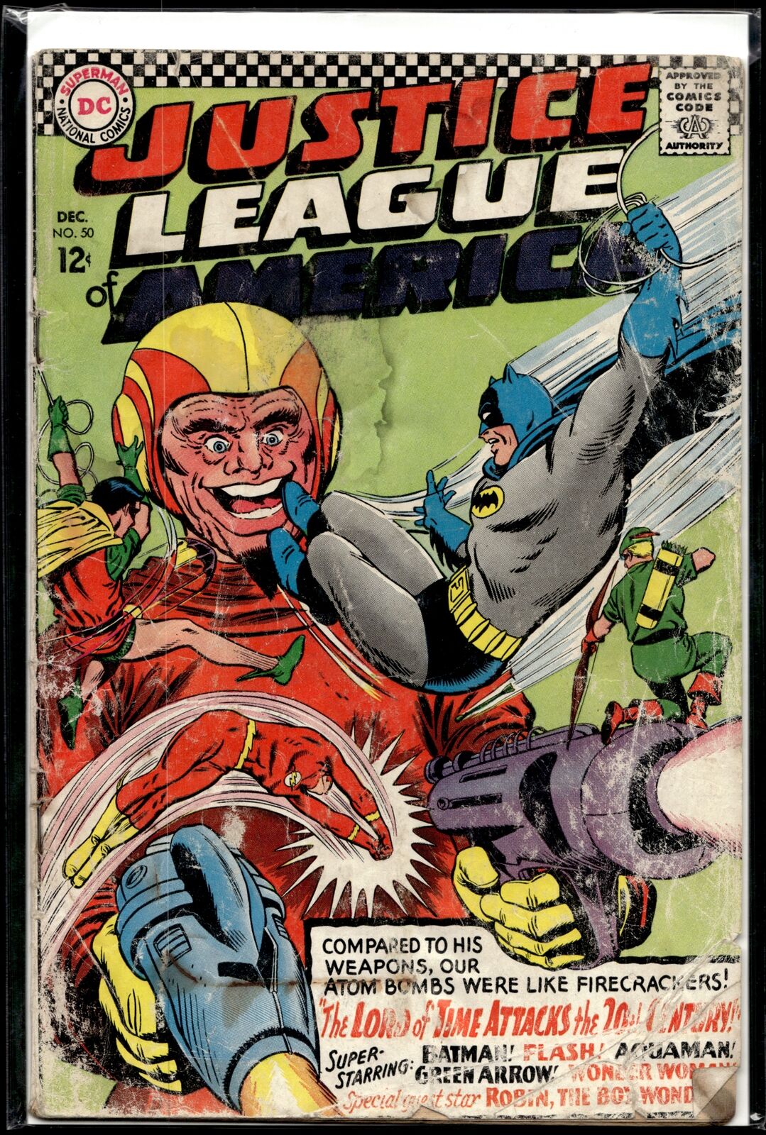 1966 Justice League of America #50 DC Comic