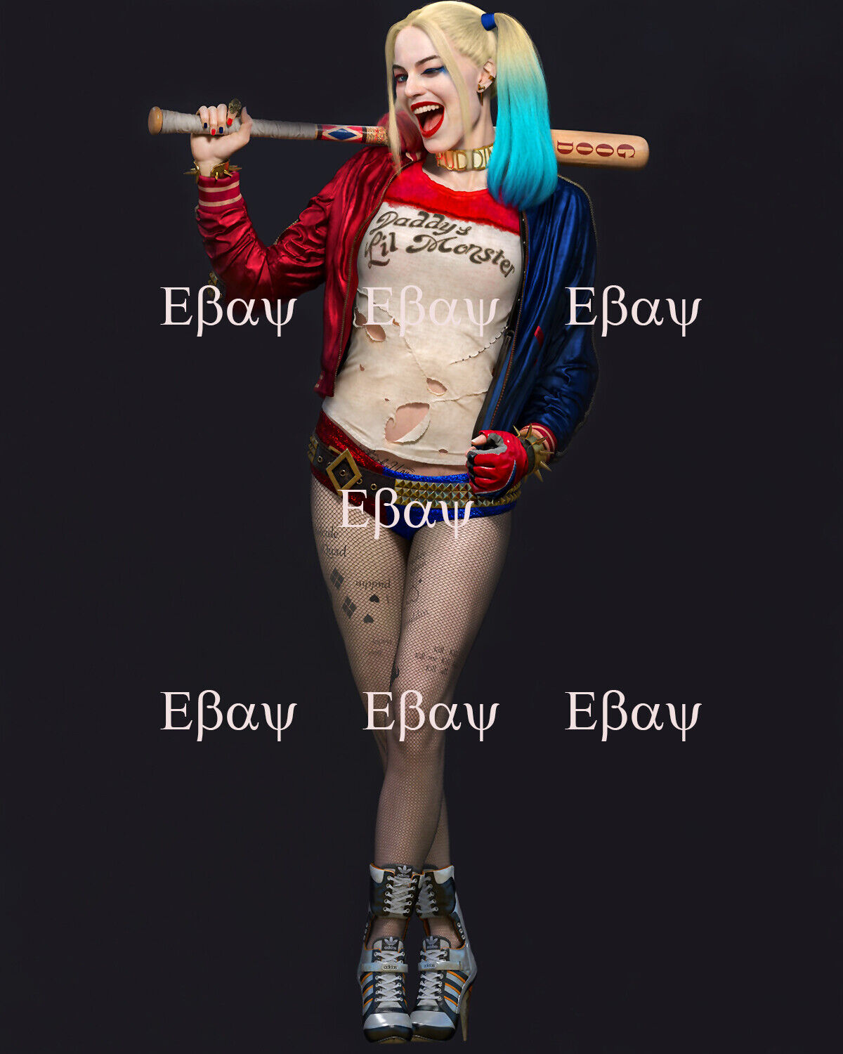 Margot Robbie-Harley Quinn 8X10 Photo Reprint