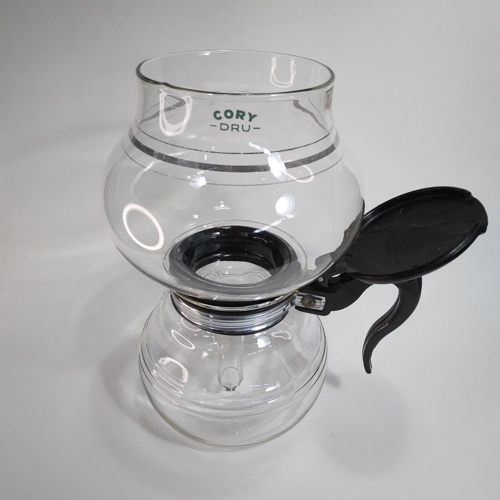 Vintage Cory DRU / Cory DRL Glass Coffee Pot / Brewer Percolator Vacuum