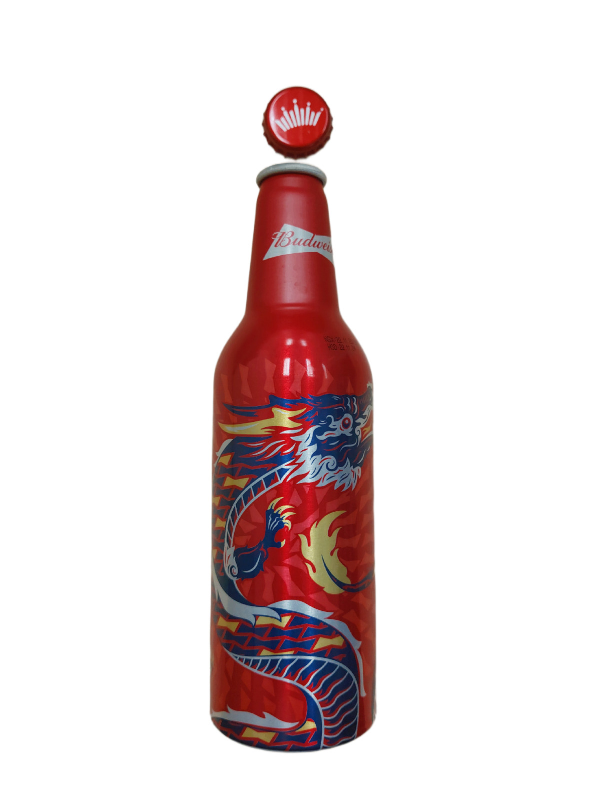 Budweiser New Year of the Dragon Giap Thin 2024 355ml Vietnam beer empty alu bot