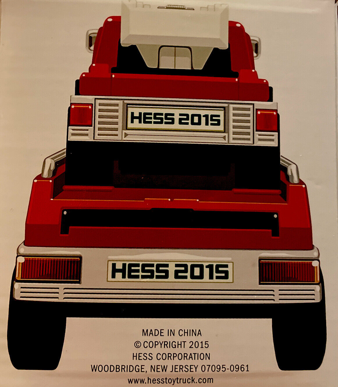 New 2015 51st Hess Collectible Toy Fire Truck and Ladder Rescue