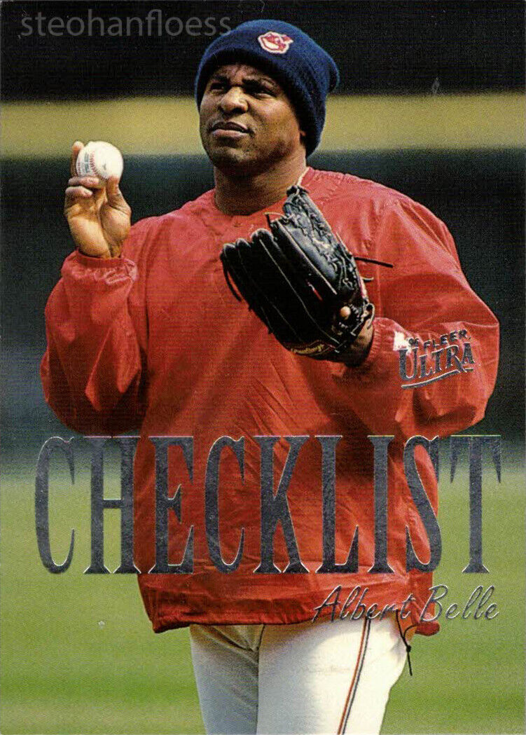 1996 Fleer Ultra Series II 2 Checklist You Pick the Card Finish Your Set