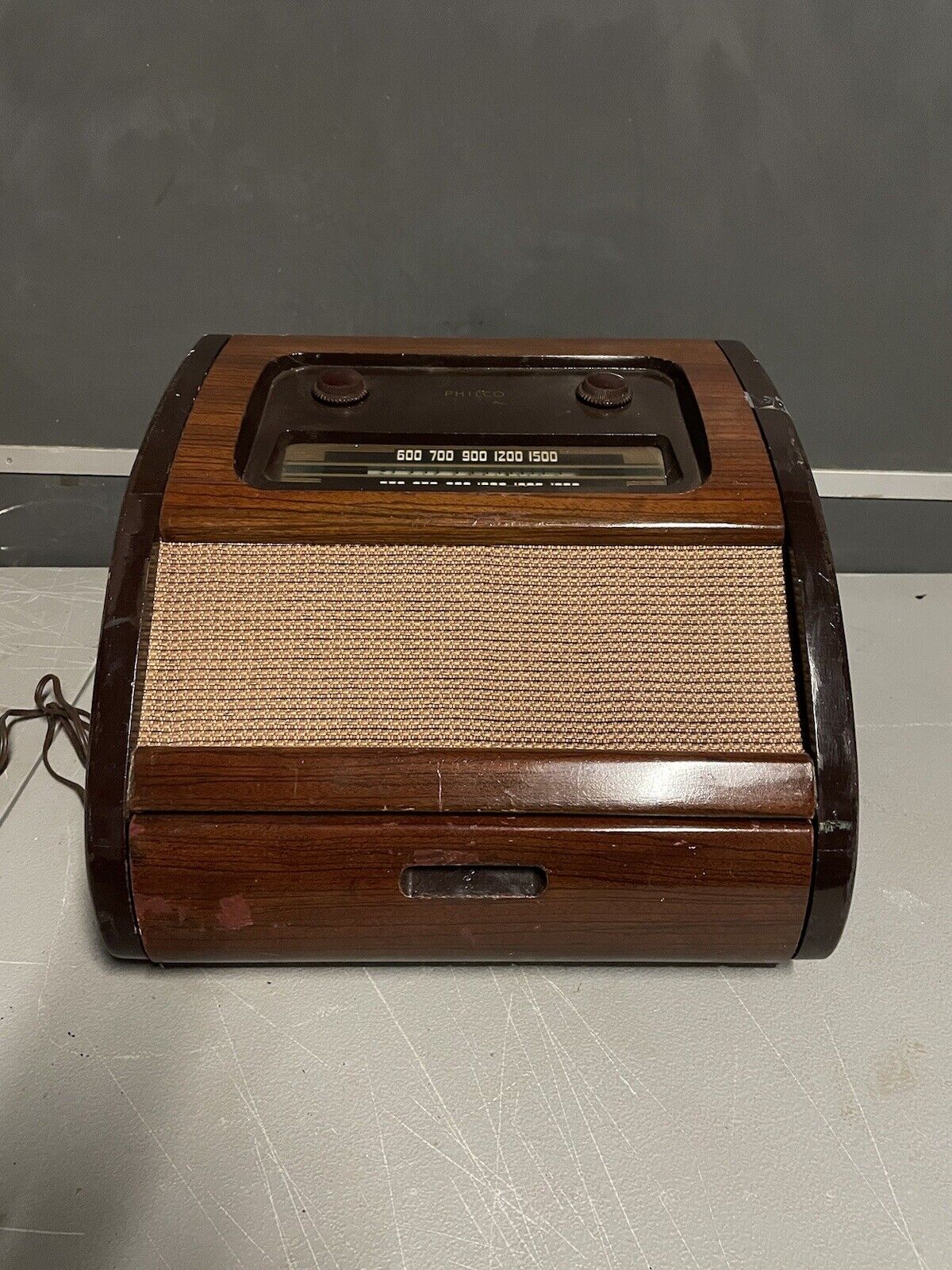 1946 Philco Bing Crosby Front Loading Record Player/radio #46-1201