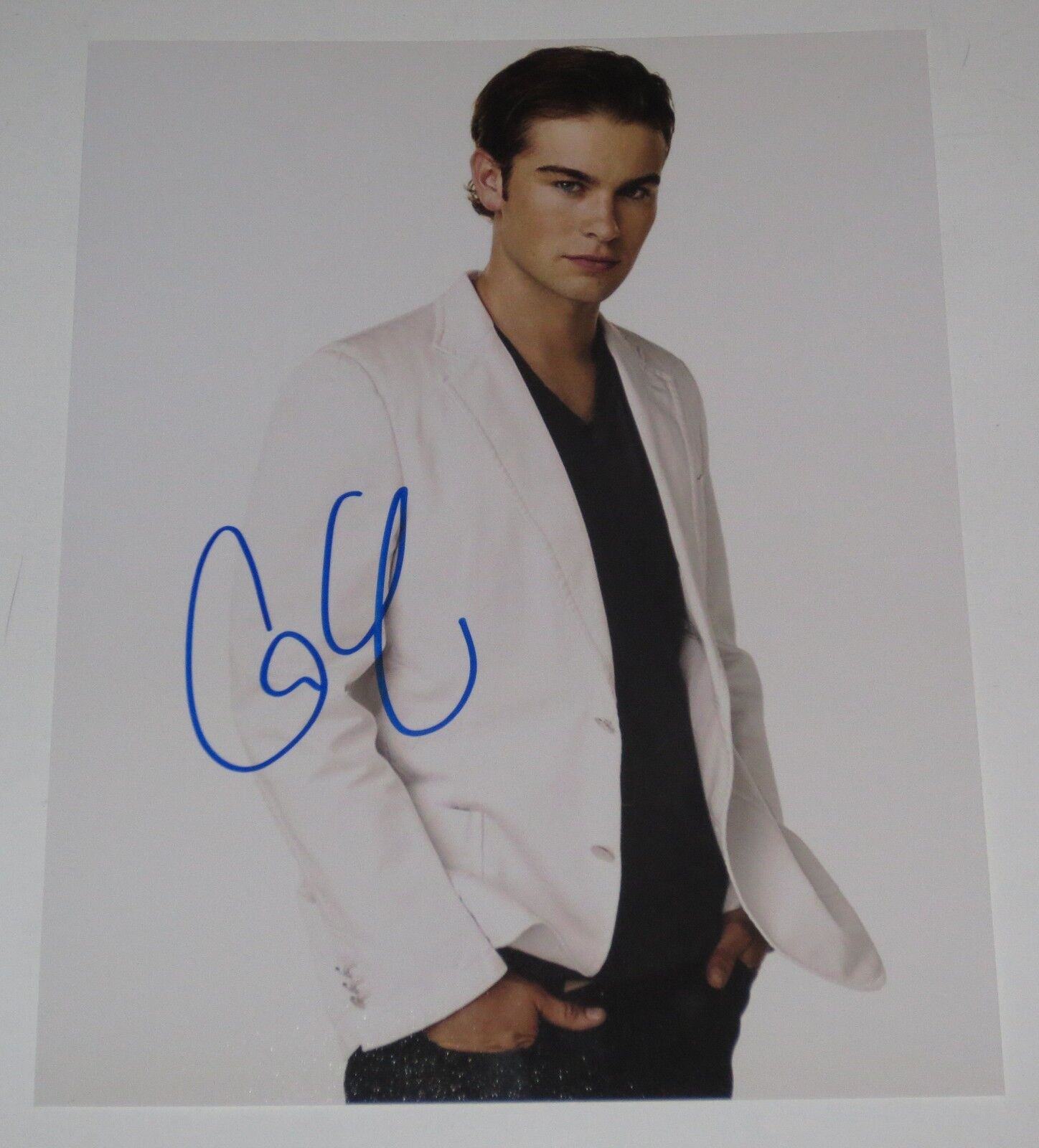 GOSSIP GIRL CHACE CRAWFORD SIGNED 8X10 PHOTO AUTOGRAPH SEXY NATE ARCHIBALD COA B