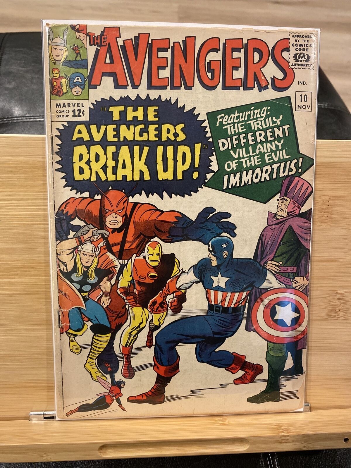 Avengers #10  1st Appearance of Immortus  Marvel 1964