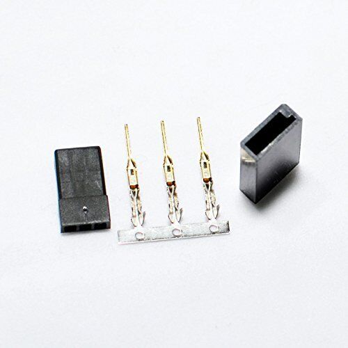 AMASS servo connector Futaba type (bulk pack of 50 male and female each)