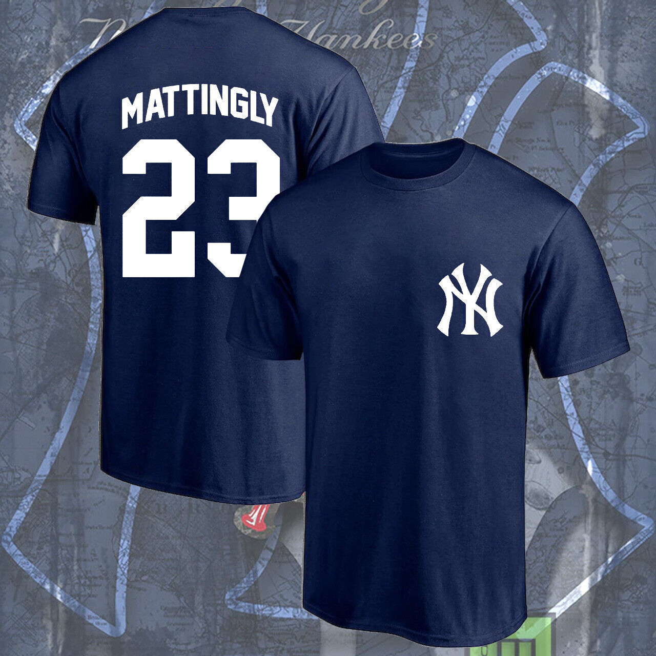 Don Mattingly New York Yankees Baseball Team Player 2022 T-shirt S-3XL Gift Fan