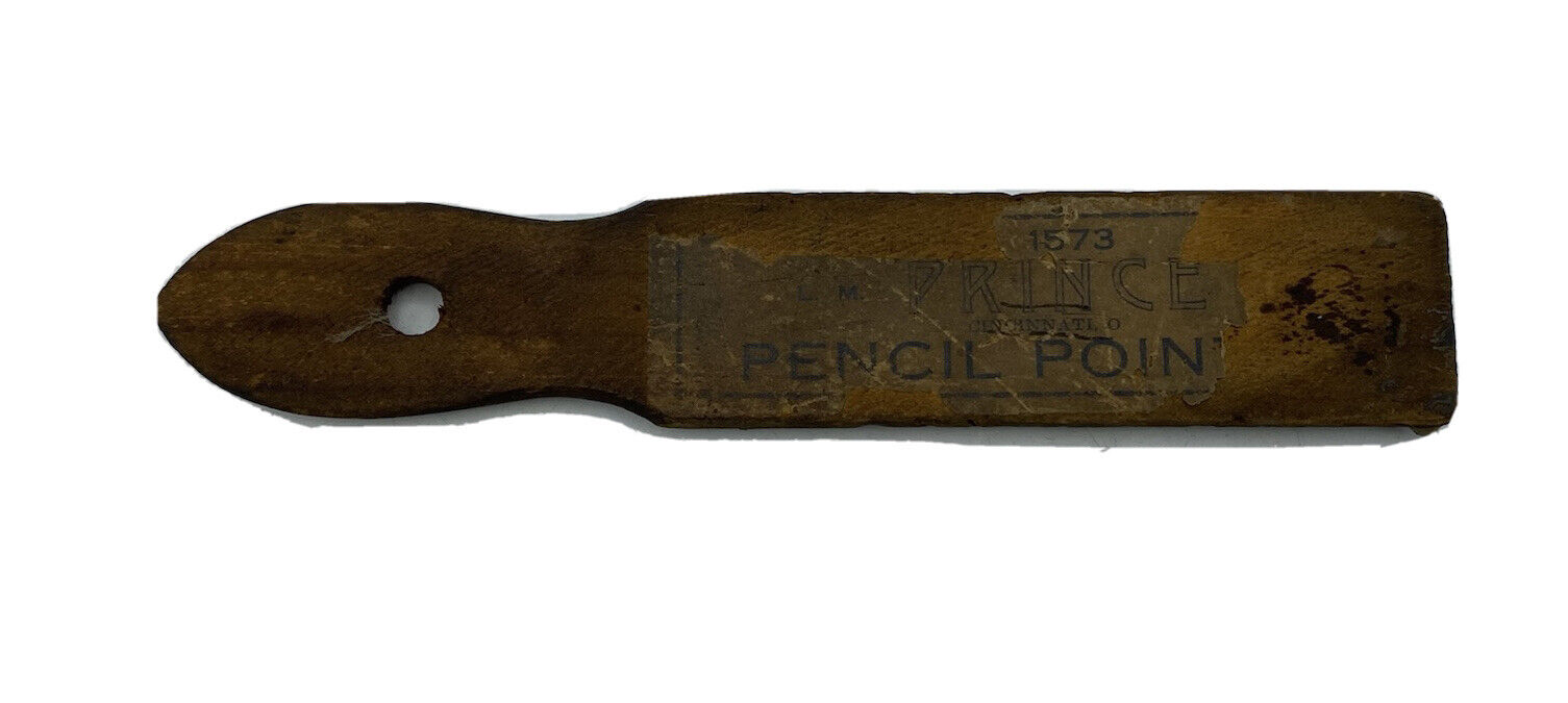 Antique Pencil Pointer L.M. Prince 1573 Cincinnati Photograph Retouch Late 1800s