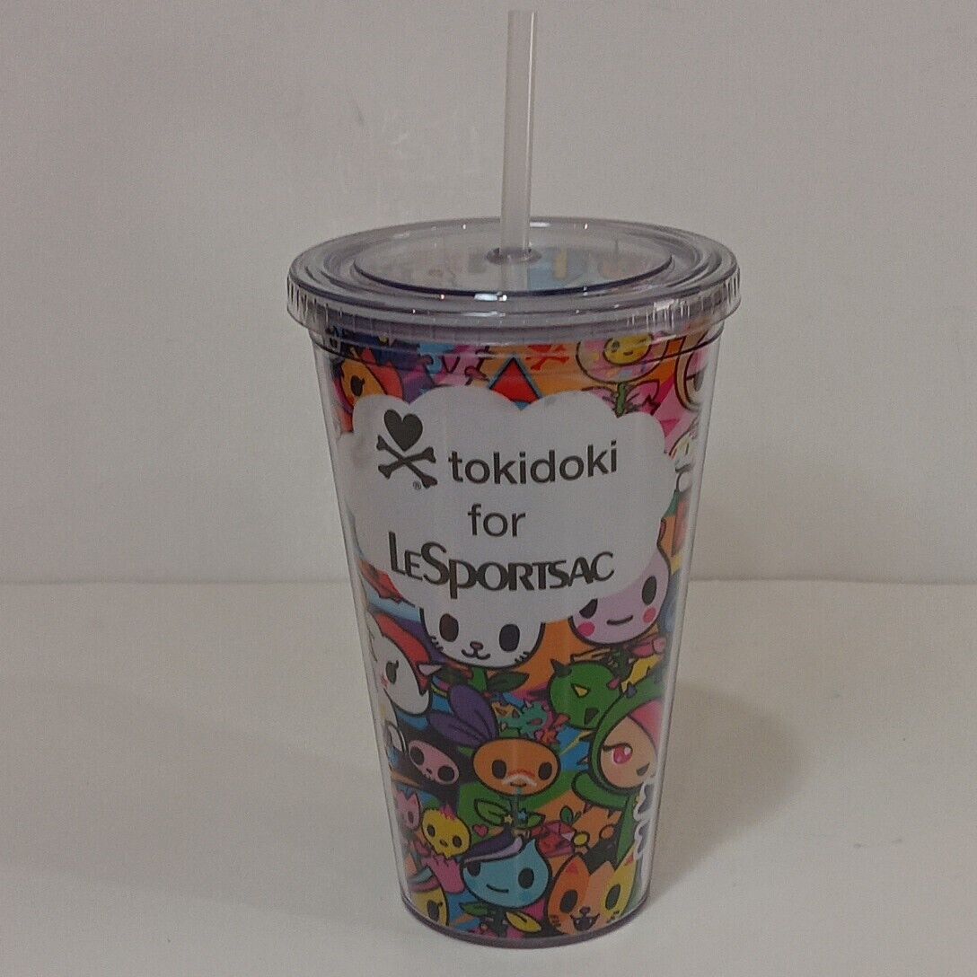 tokidoki for LeSportsac 24 oz. Acrylic Tumbler with Straw 