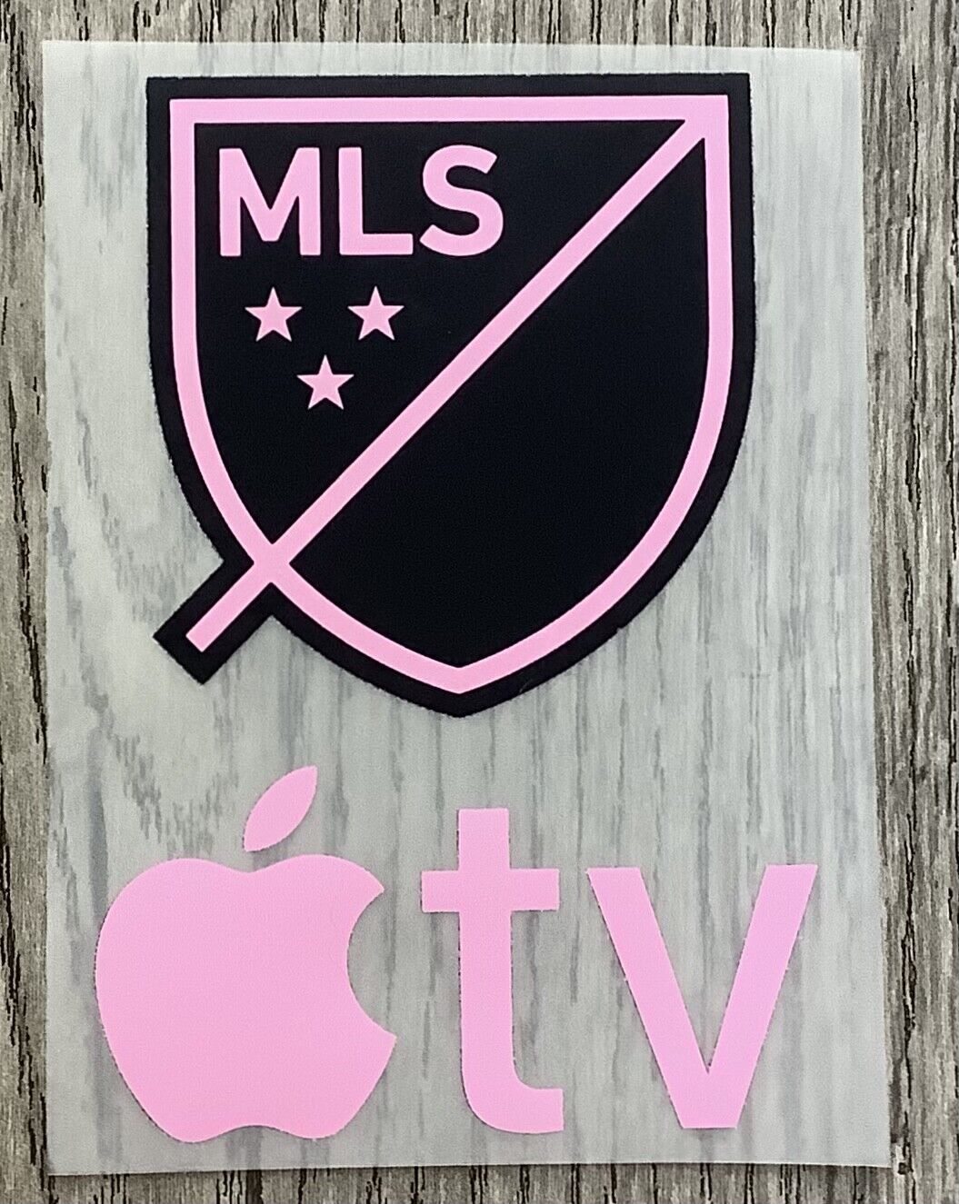 2023-24 American League  MLS  MIAMI Soccer Apple TV &Sponsor Iron On  Patches