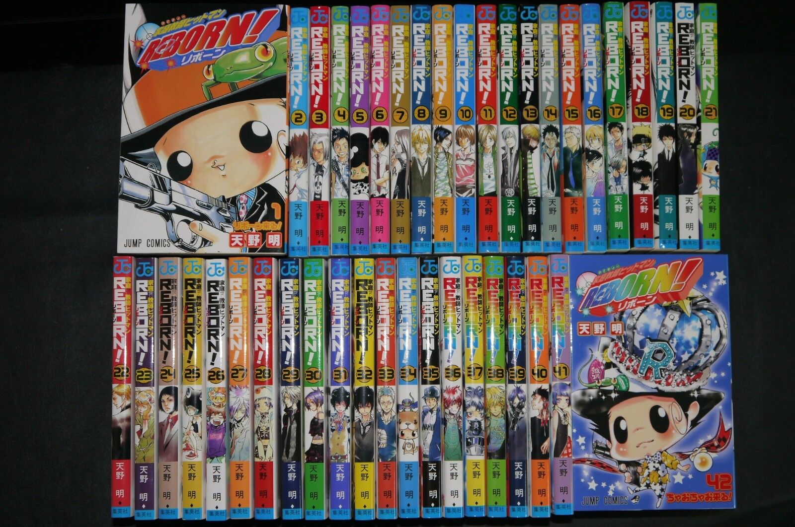 JAPAN Akira Amano manga: Reborn vol.1~42 Complete set
