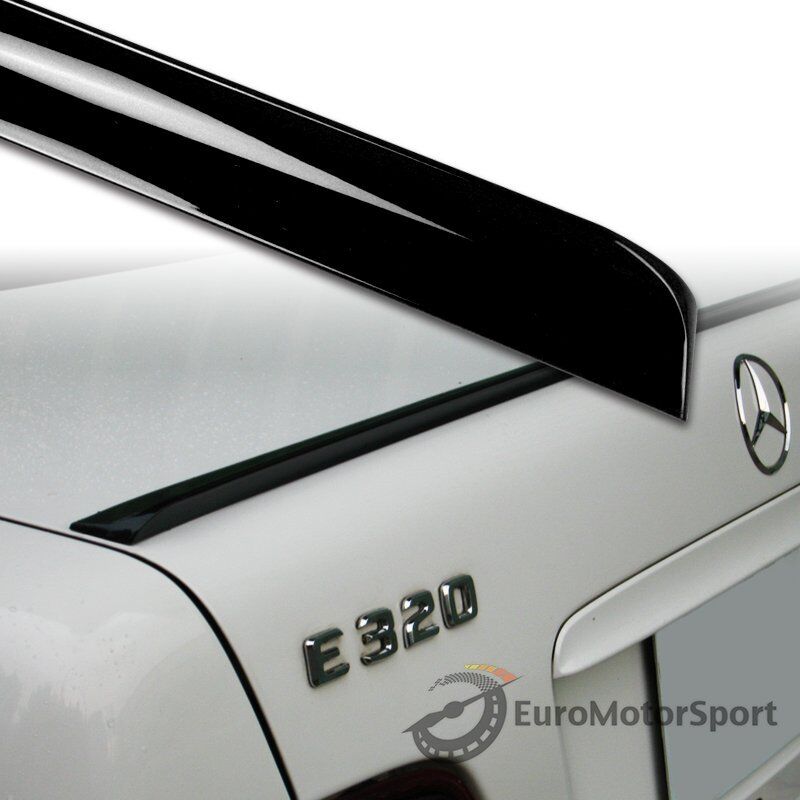 Fyralip Y21 Painted Black Trunk lip Spoiler For Mercedes-Benz S Class W140 91-98