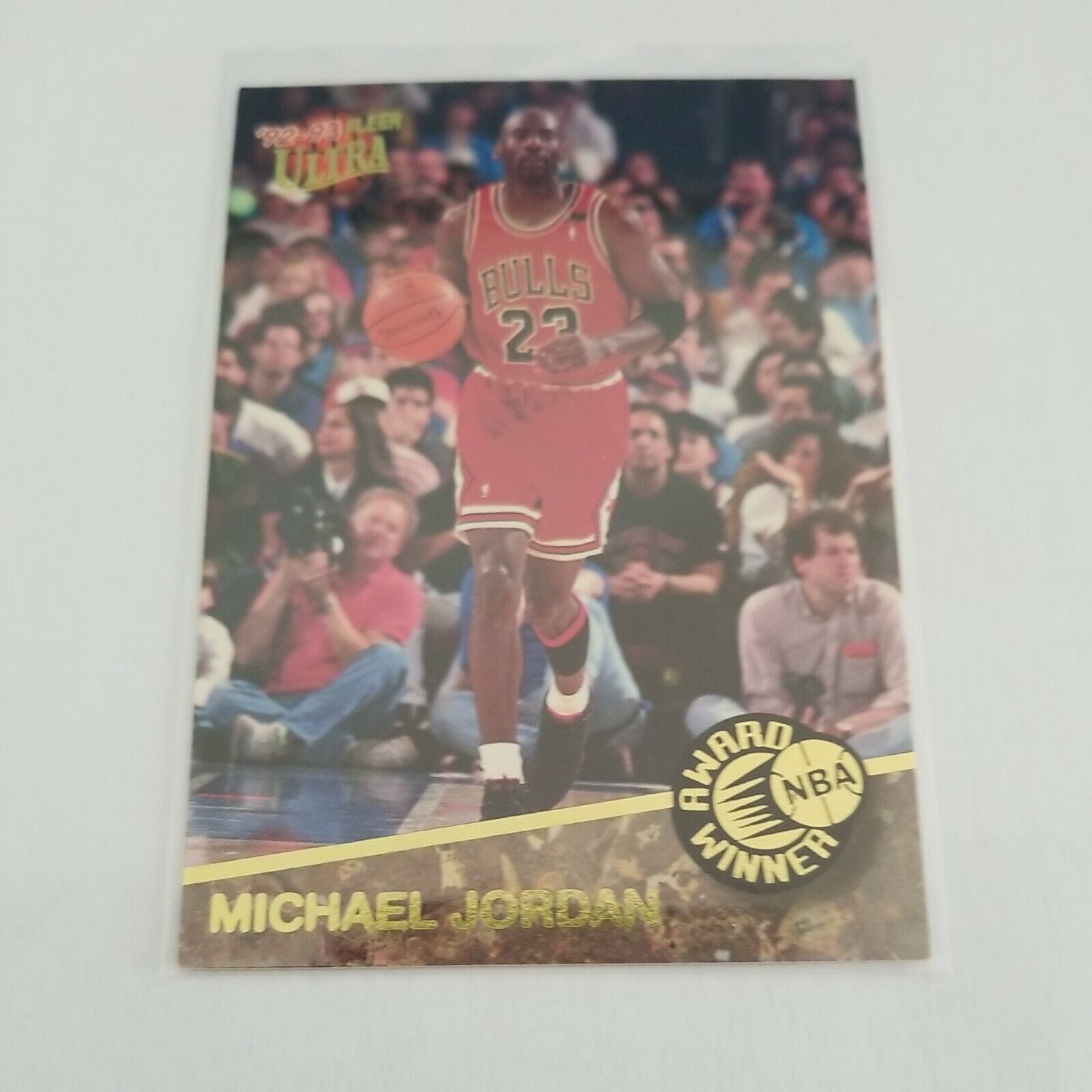 Michael Jordan 1992-93 Fleer Ultra Award Winner Insert Card #1 Of 5 Bulls $$$$