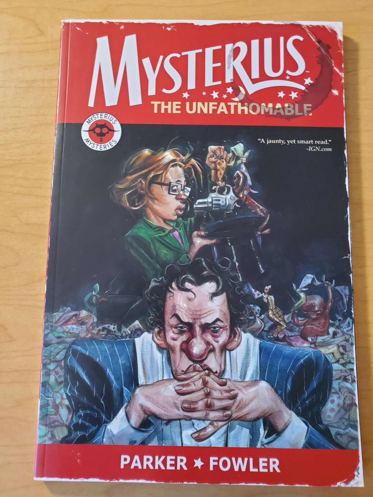 Mysterius: The Unfathomable TPB Paperback (Wildstorm Comics) reps FULL RUN RARE