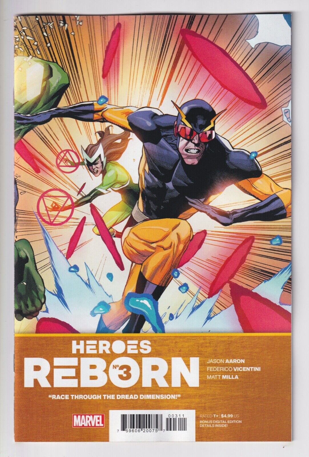 HEROES REBORN 1-7 NM 2021 Aaron Marvel comics sold SEPARATELY you PICK