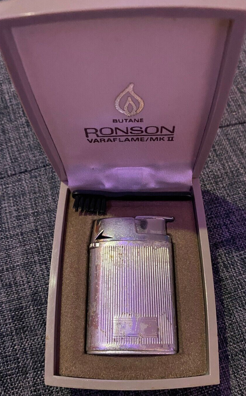 RONSON VARAFLAME MK2, Original Box and brush