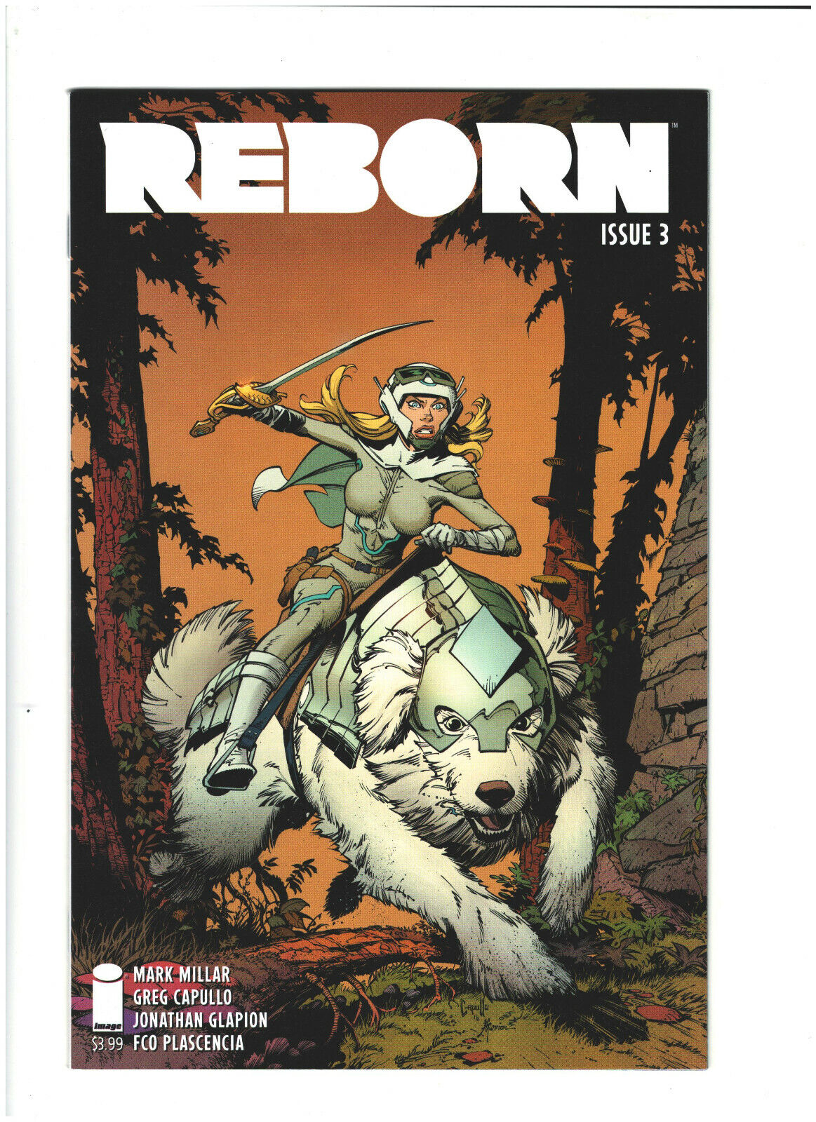Reborn #3 NM- 9.2 Image Capullo Variant 2016 Mark Miller,Greg Capullo