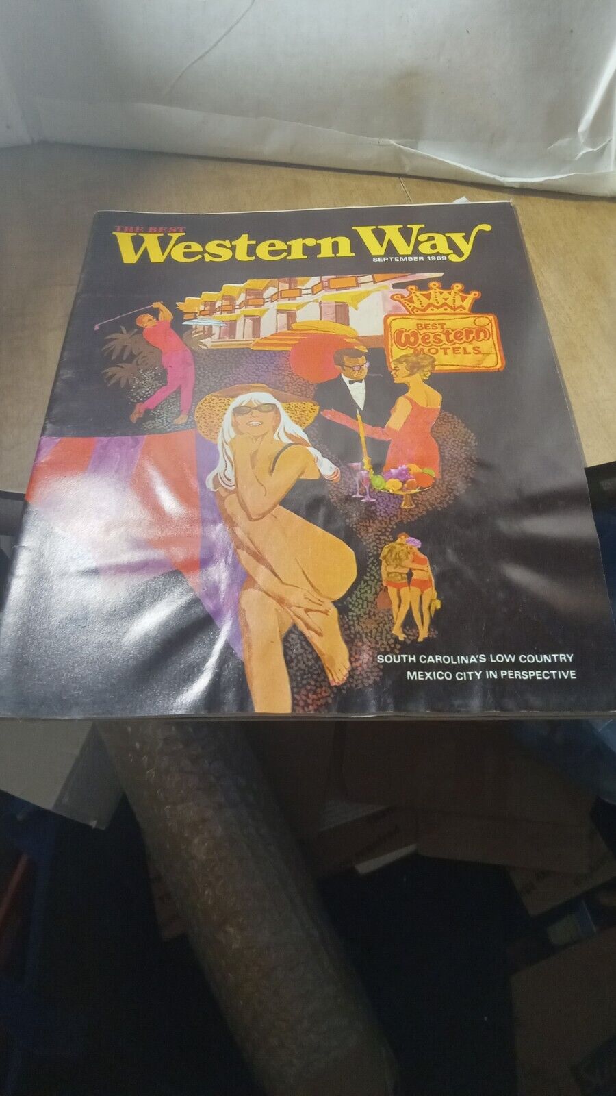 Sept 1969 The Best Western Way Hotel Magazine Vintage