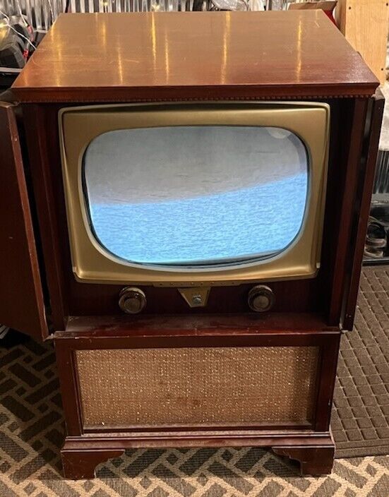 Vintage Motorola Console TV