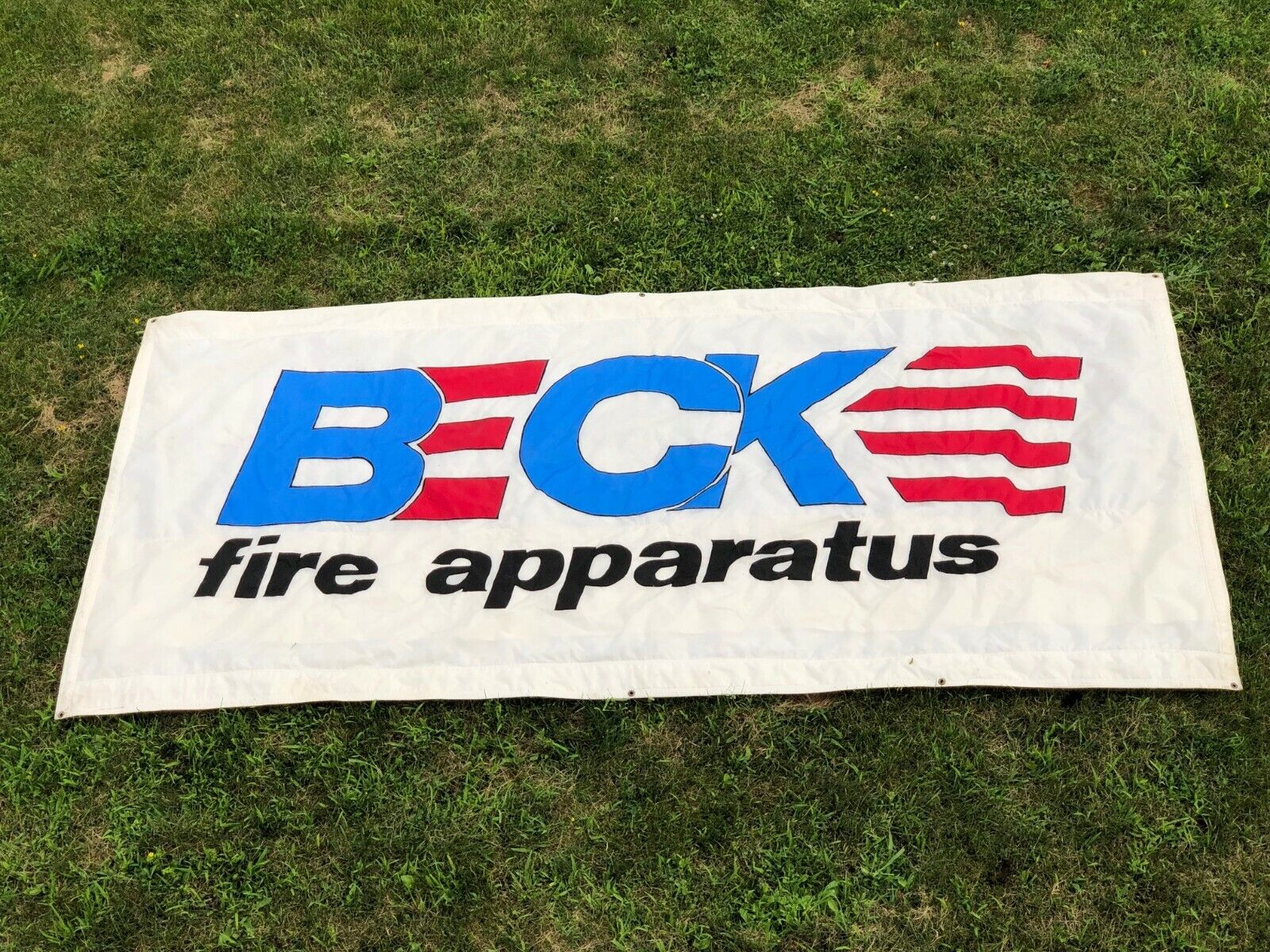 LARGE Beck Fire Apparatus Banner 105\