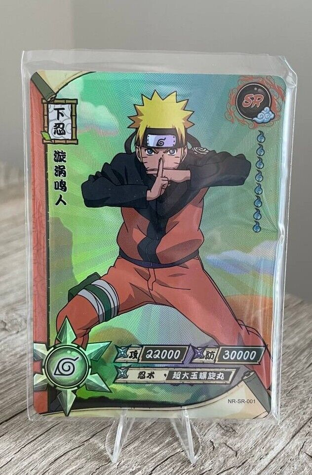 Naruto Cards Kayou SR 001-108 NR-SR-001 NR-SR-108 Full Set Mint Pick a Card