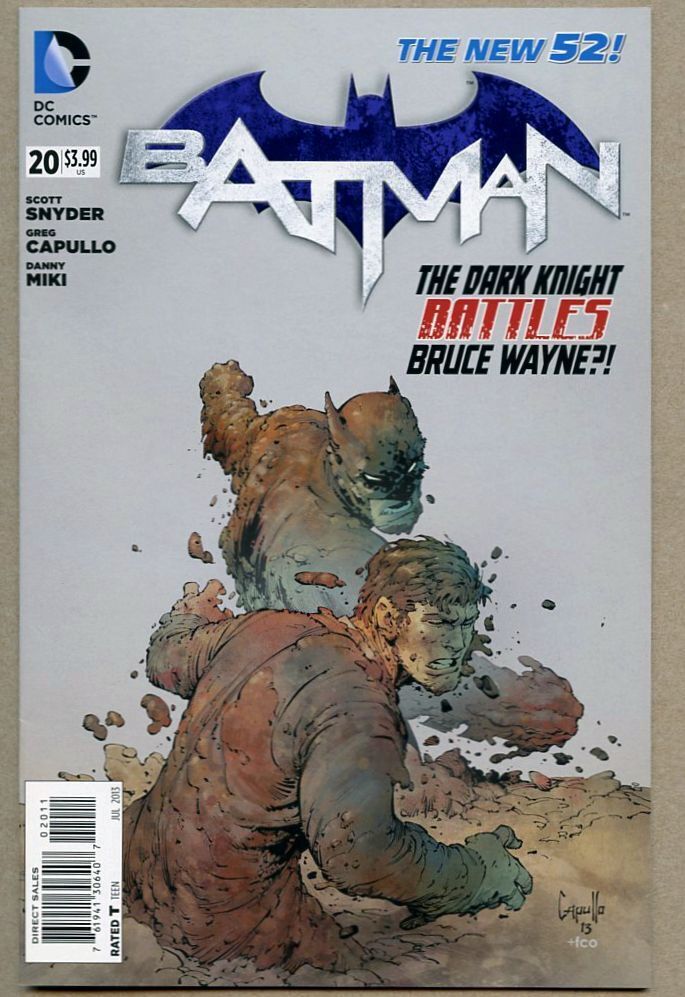 Batman #20-2013 vf+ 8.5 Standard Cover New 52 Scott Snyder Superman