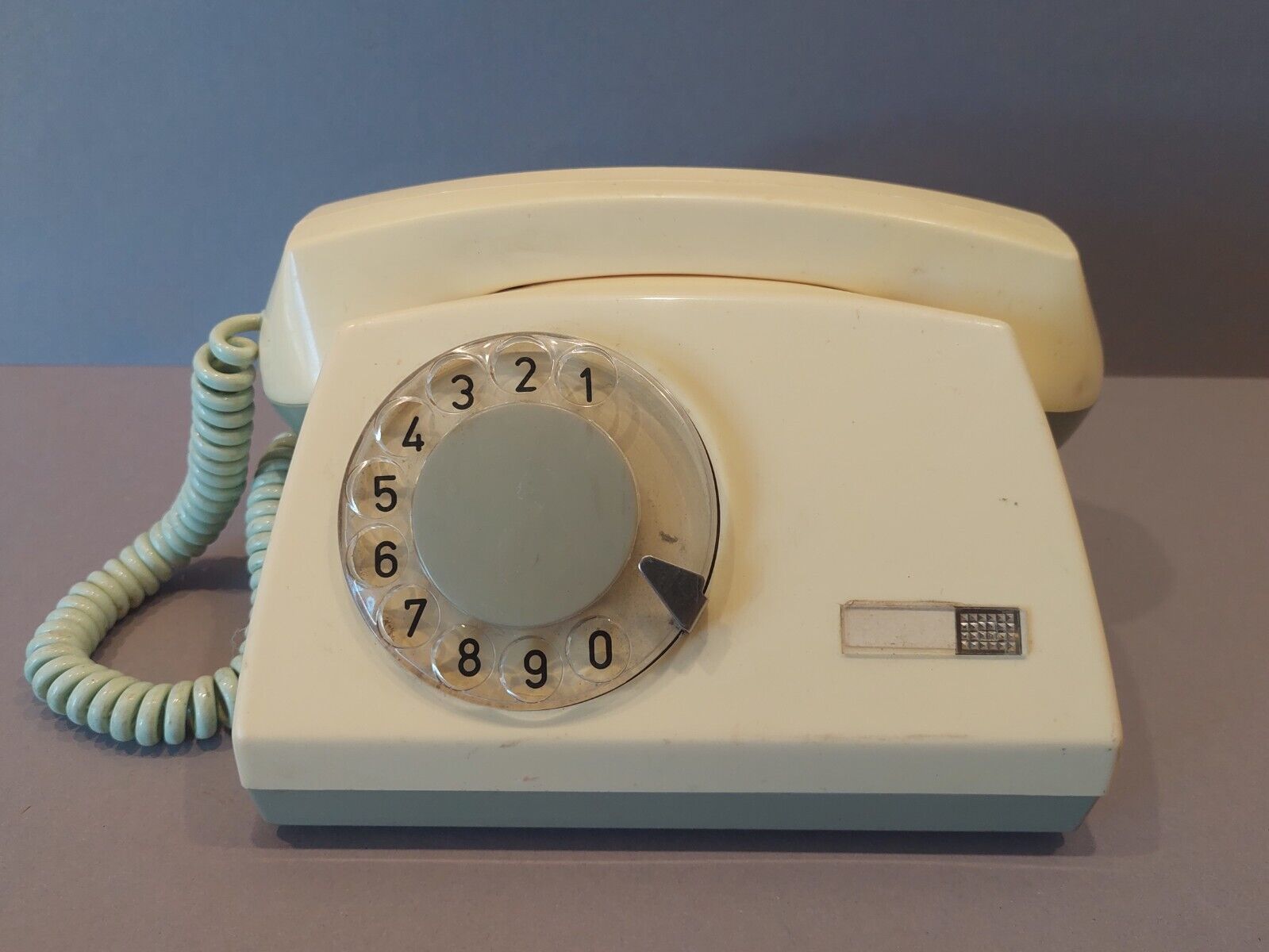 Vintage rotary Telephone Telkom Aster. Made in Poland. Original.  ##