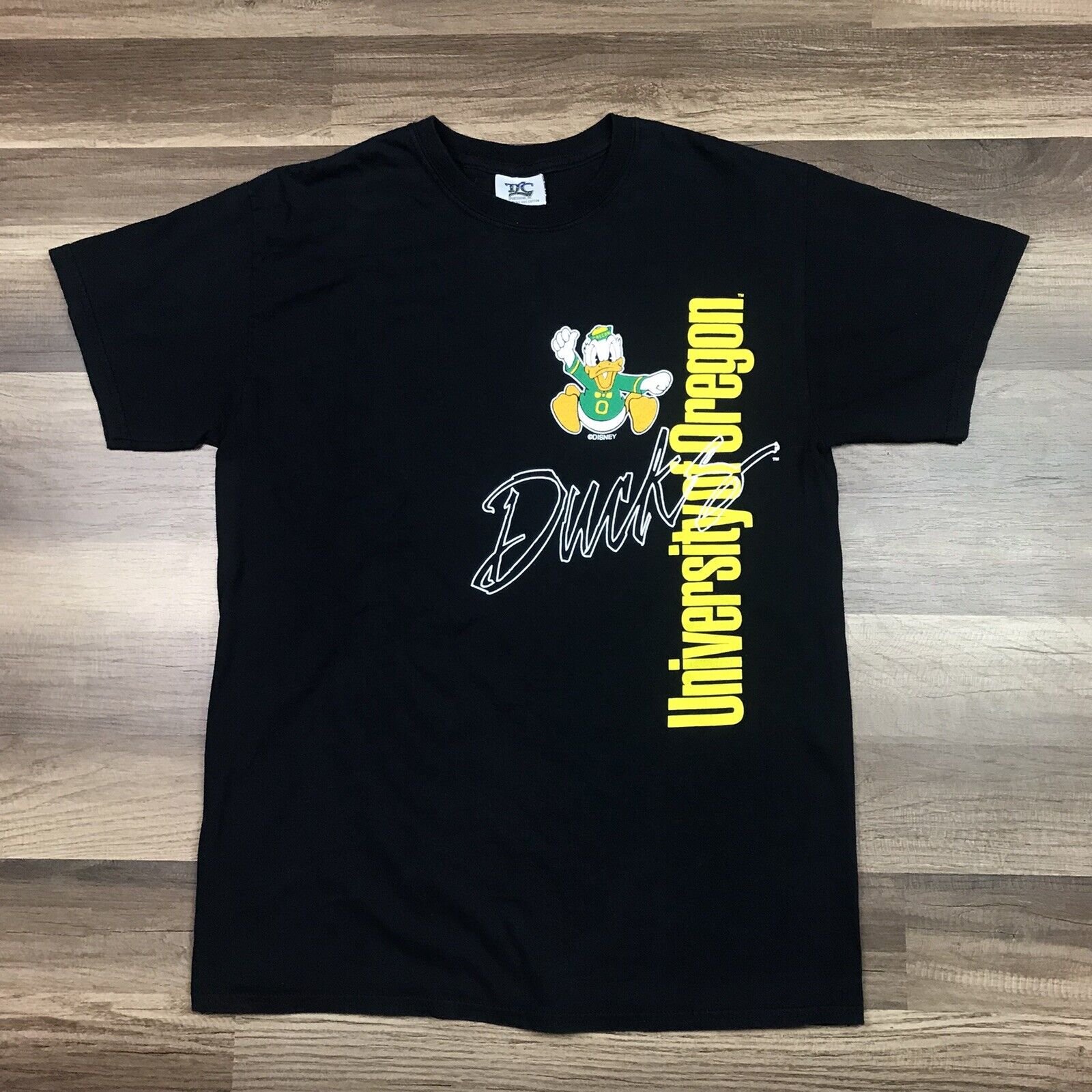 Vintage University of Oregon Ducks Disney Donald Duck T Shirt Sz M