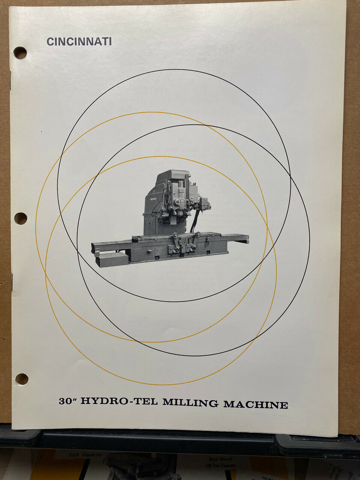 Vtg Cincinnati Milling Machine Co Catalog 1964 30\