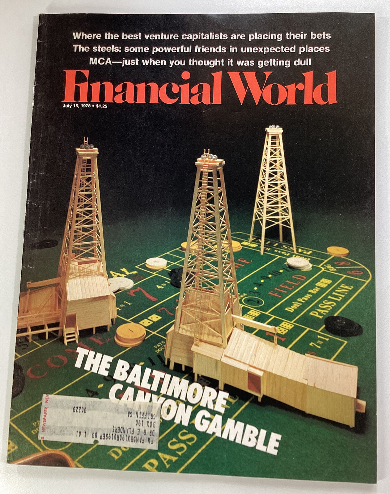 Financial World Magazine Vtg 1978 Rare Ads Oil Steel MCA Jaws Raytheon VC Osborn