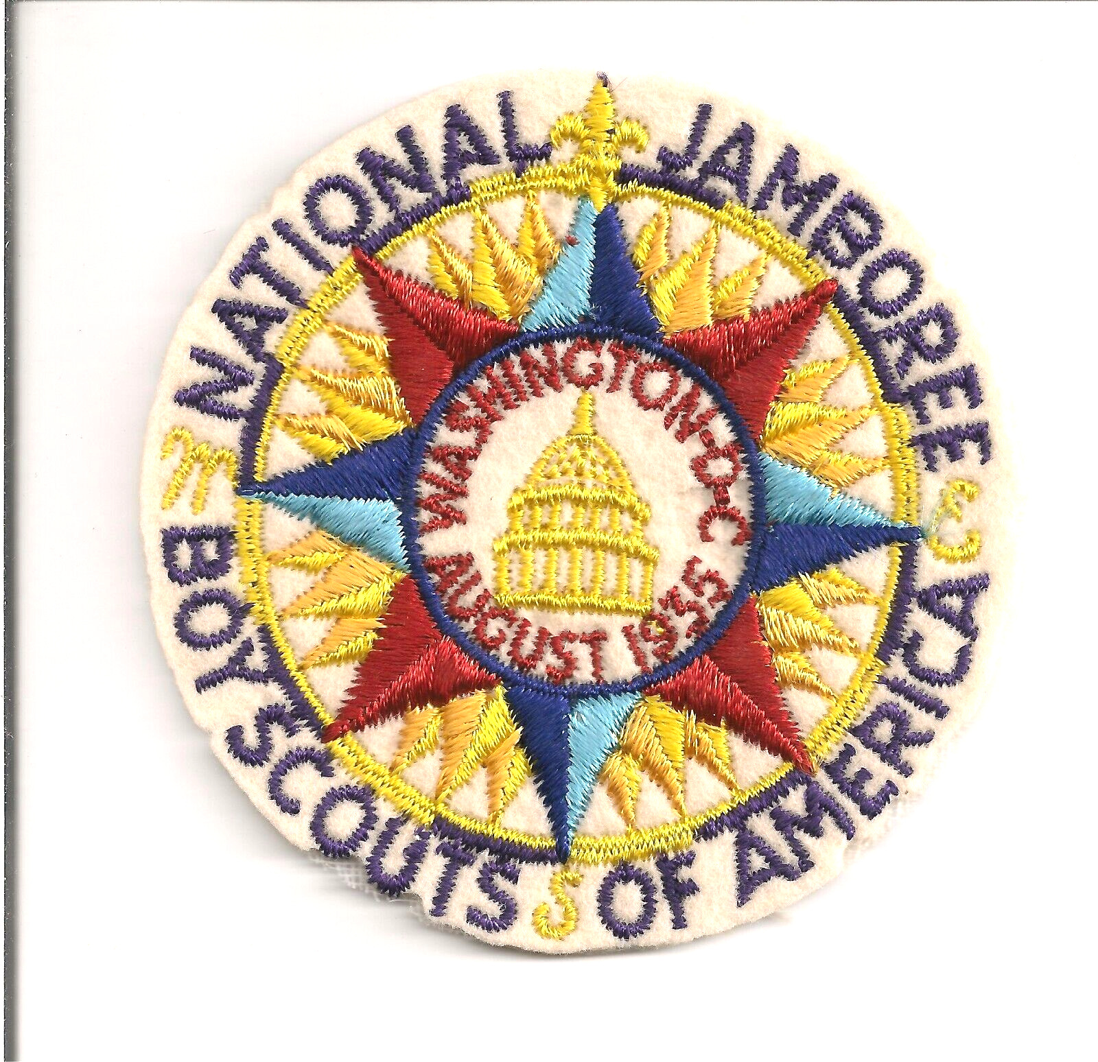 Original 1935 National Jamboree Pocket Patch -  (not a reproduction)