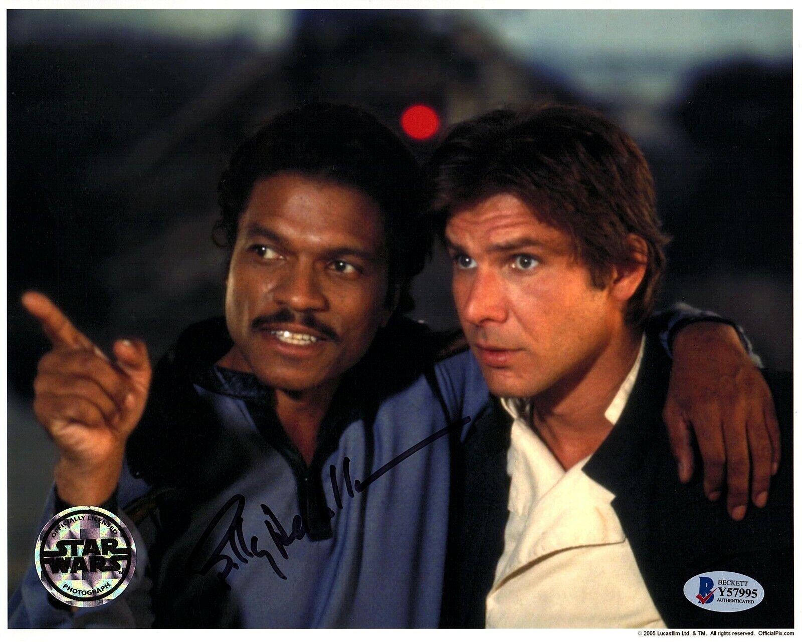 BILLY DEE WILLIAMS Signed STAR WARS 
