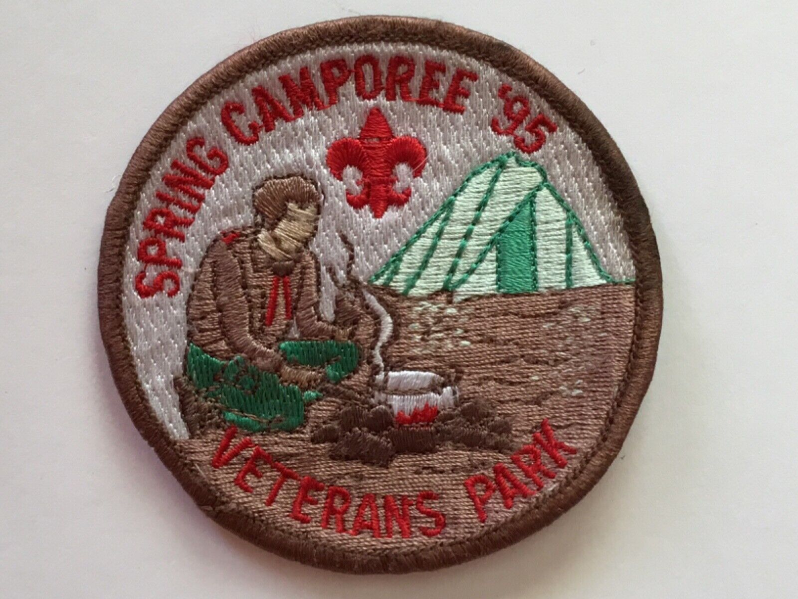 Please Help Identify - 1995 Veterans Park Spring Camporee patch