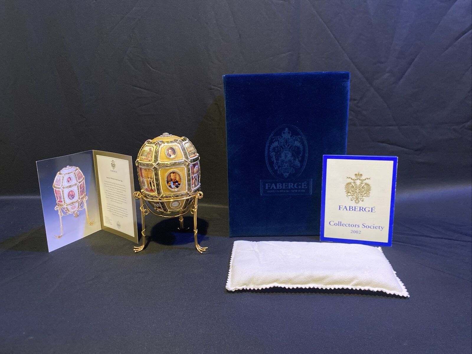 Authentic Reproduction Faberge 15th Anniversary Imperial Egg