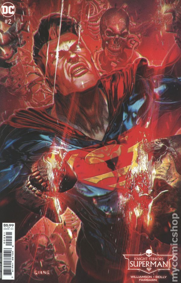 Knight Terrors Superman #2C VF 2023 Stock Image