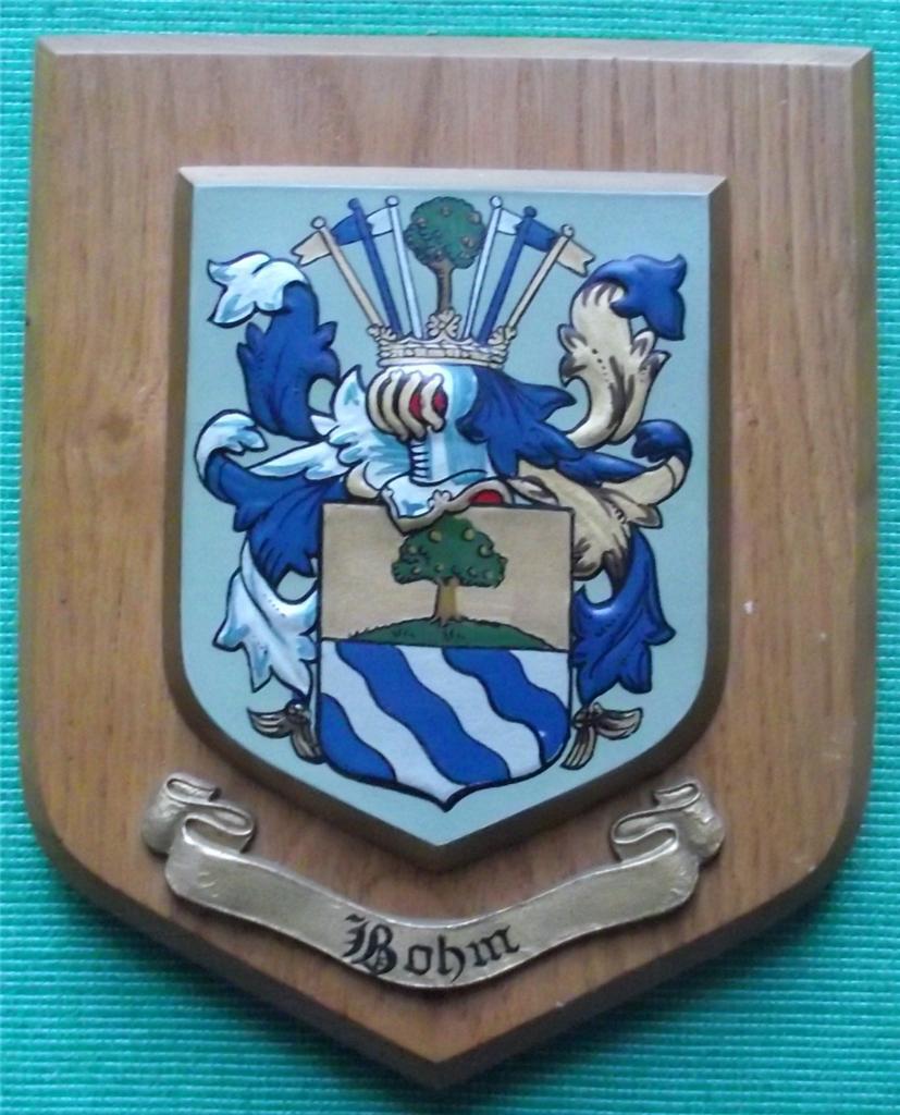 c1960 Heraldic House University College School Crest Shield Plaque : Bohm