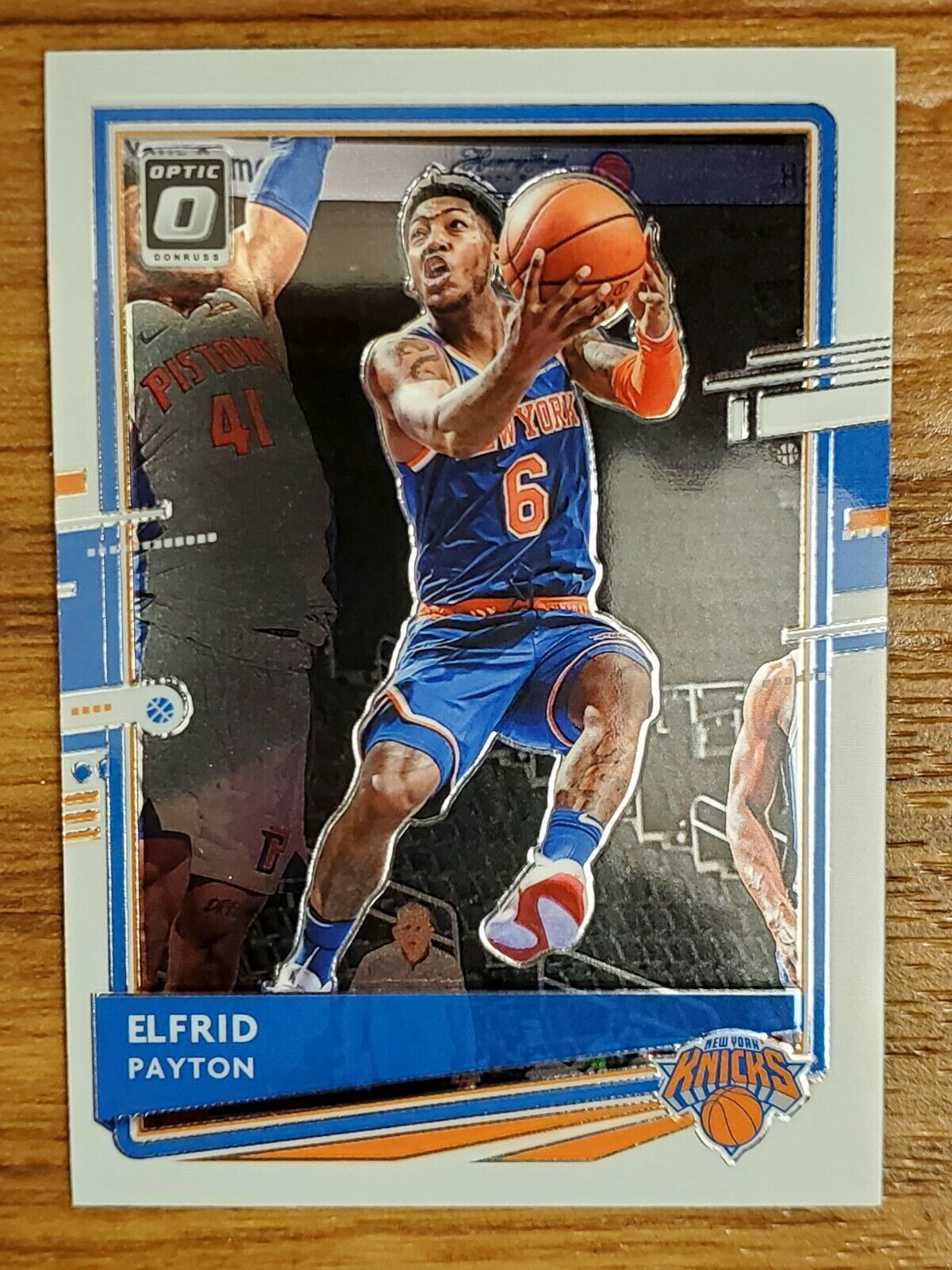 Elfrid Payton New York Knicks 2020-21 Donruss Optic Basketball #105 Base Mint